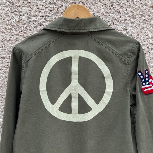 Junk Food Clothing Jackets & Blazers - Junk Food X The Beatles Peace Love Utility Jacket